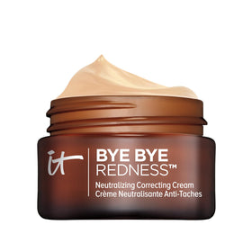 IT Cosmetics front tube showing product packaging and travel-friendly size benefit