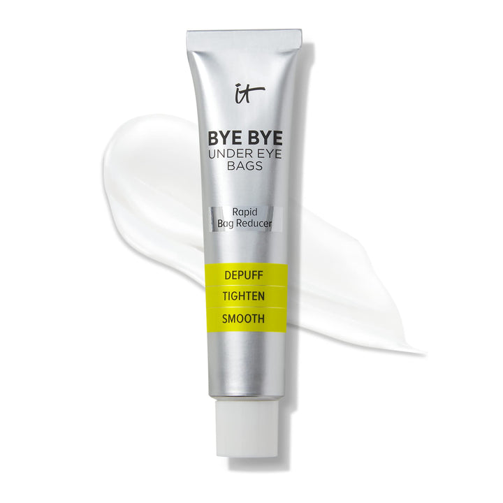 IT Cosmetics front packaging of Bye Bye Under Eye Bags showing tube and brand