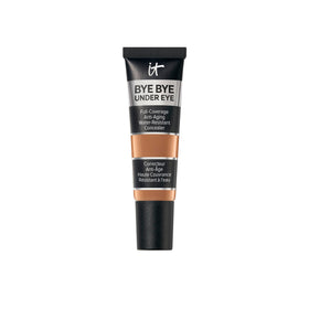 IT Cosmetics front packaging of Bye Bye Under Eye Deep showing compact tube benefit concealment