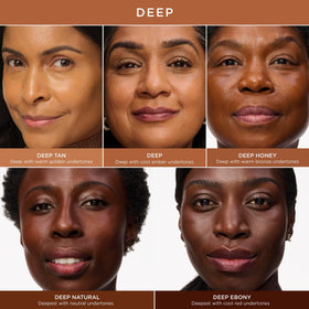 IT Cosmetics close-up of creamy texture demonstrating blendable finish benefit