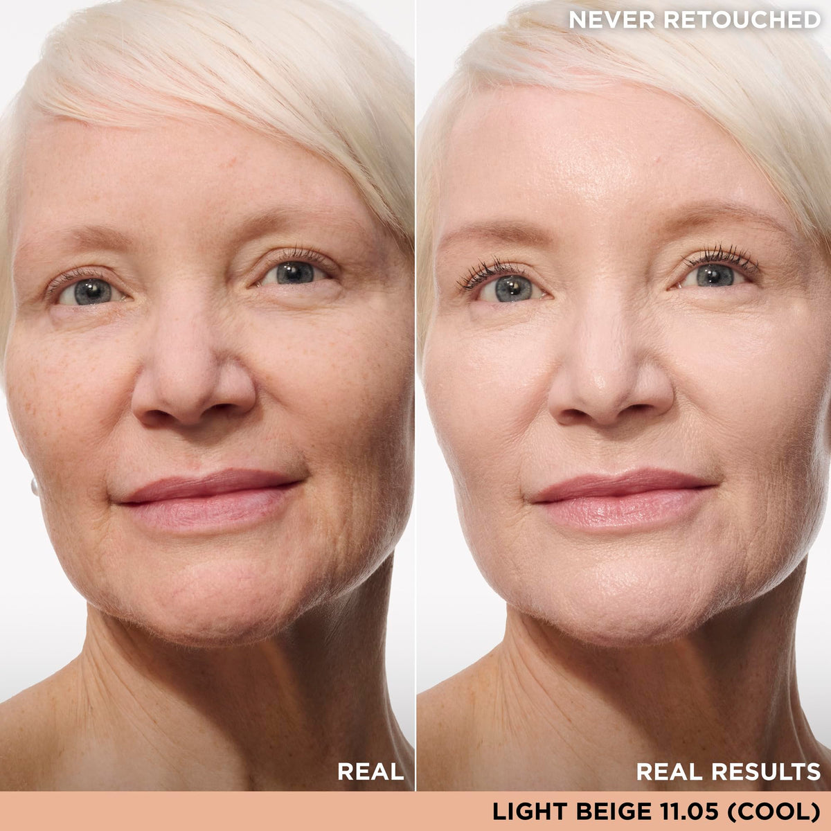 IT Cosmetics applicator with creamy concealer texture demonstrating smooth blendability