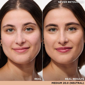 IT Cosmetics open tube showing creamy concealer texture and blendability