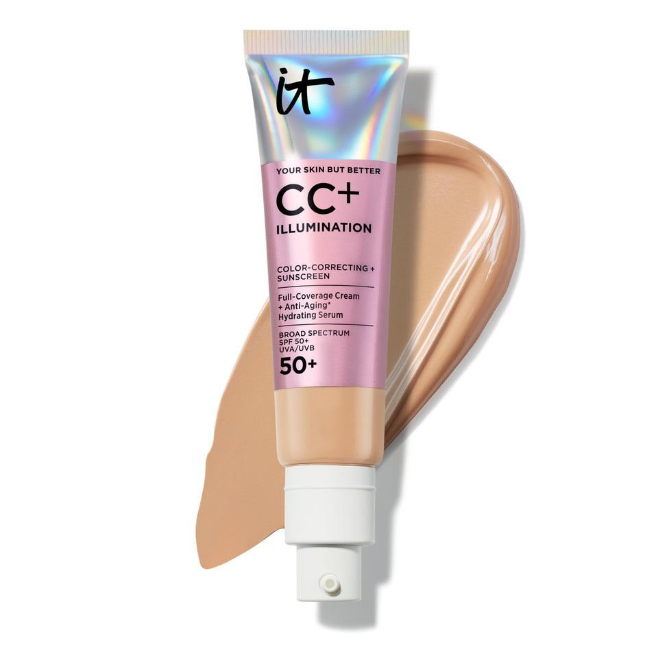 IT Cosmetics front packaging showing Neutral Tan and SPF benefits