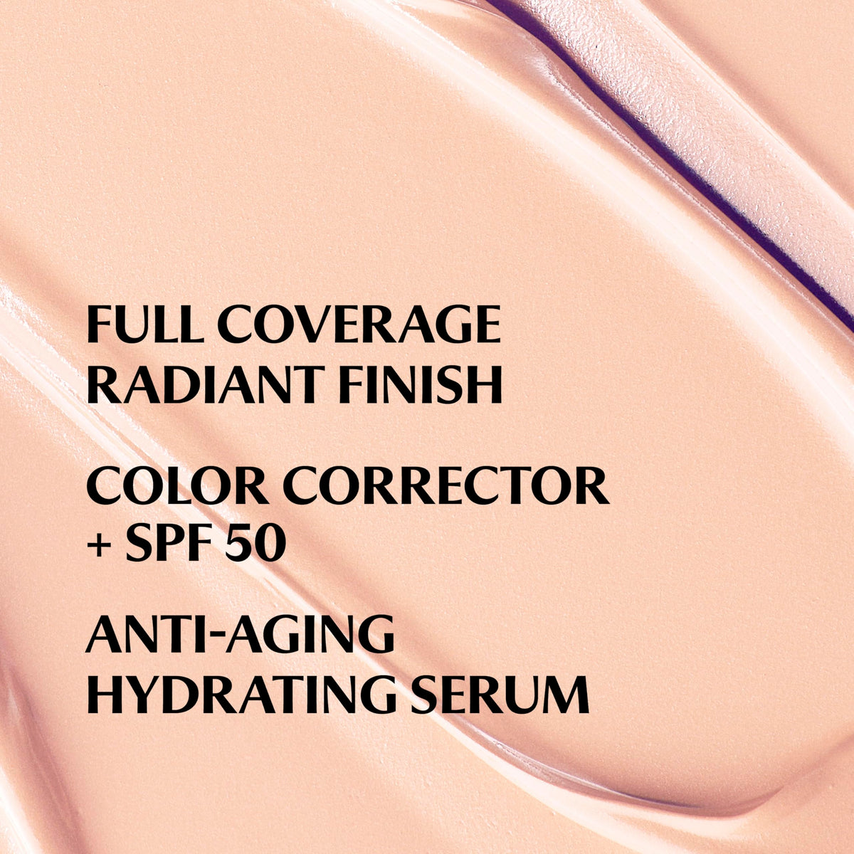 IT Cosmetics swatch on skin showing Fair Light shade and seamless coverage benefit