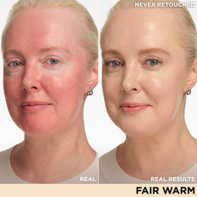 IT Cosmetics texture close-up demonstrating creamy coverage and hydration