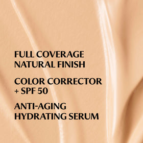 IT Cosmetics texture swatch demonstrating blendable hydrating finish