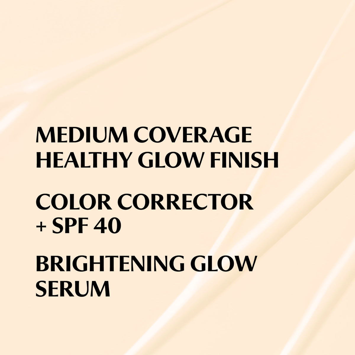 IT Cosmetics arm swatches of CC+ Nude Glow Fair Ivory showing blendable medium coverage