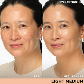 IT Cosmetics dispensed drops showing lightweight texture and buildable coverage benefit