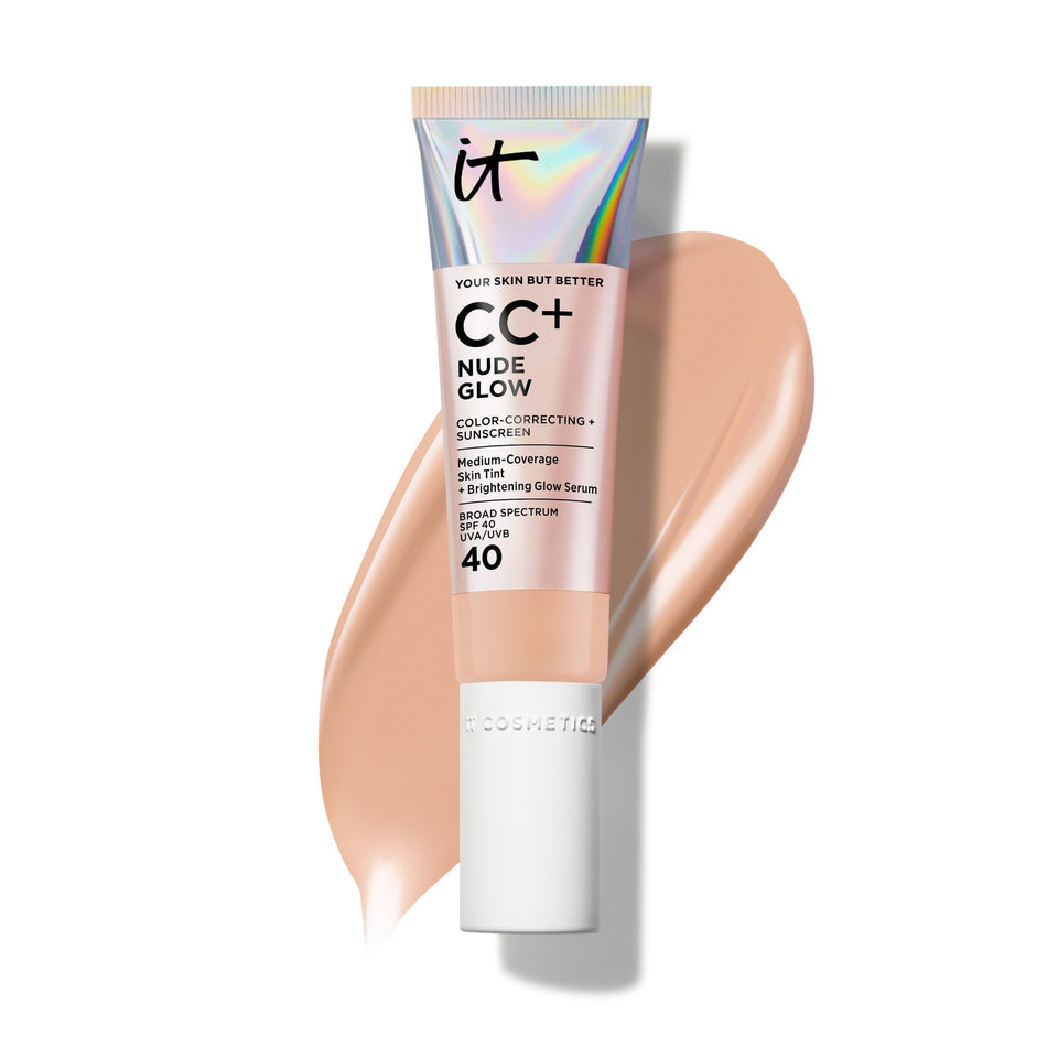 IT Cosmetics front packaging showing bottle and label for easy identification
