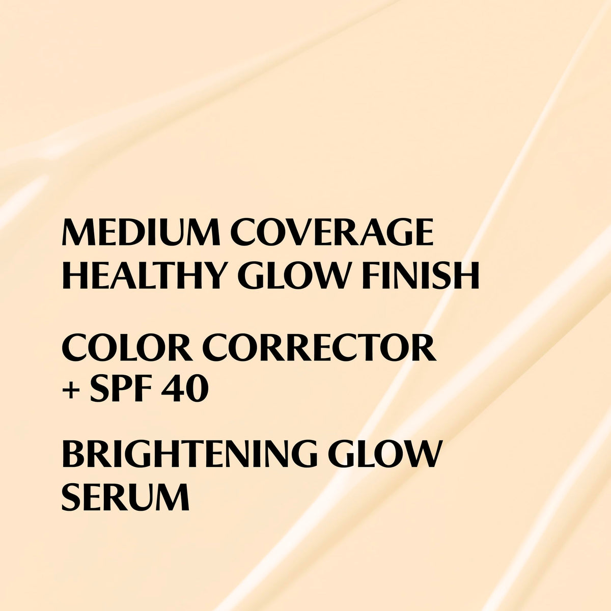 IT Cosmetics swatch on forearm showing Fair Warm shade and natural luminous finish