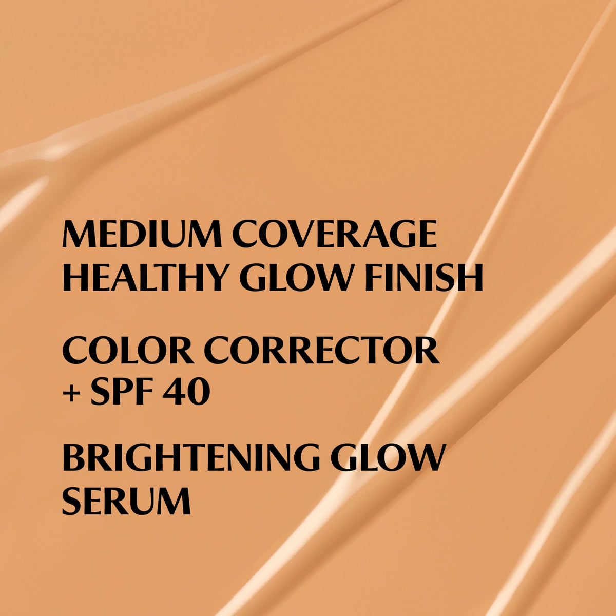 IT Cosmetics texture swatch showing dewy finish and blendability