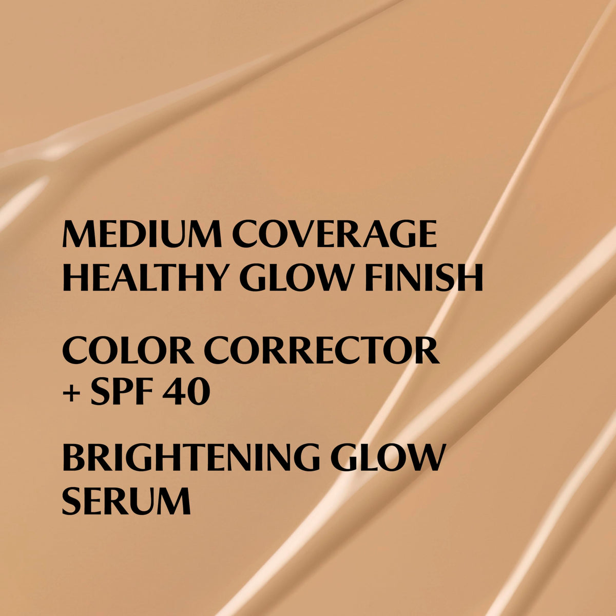 IT Cosmetics texture swirl of product showing dewy, lightweight serum consistency