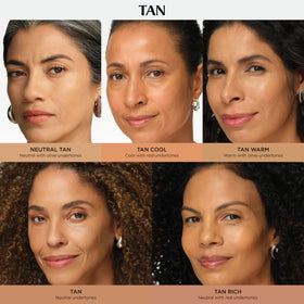 IT Cosmetics side-by-side before and after showing visible color correction
