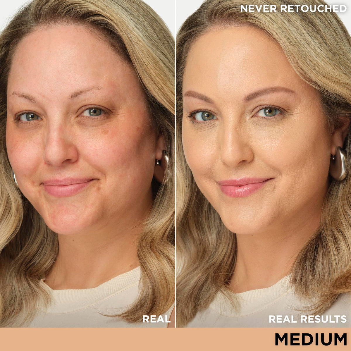 IT Cosmetics pump dispensing CC+ cream demonstrating easy application