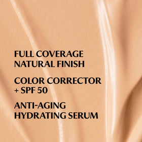 IT Cosmetics swatch texture close-up showing blendable, hydrating finish