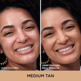 IT Cosmetics close-up texture of the CC+ Natural Matte showing pore-blurring finish