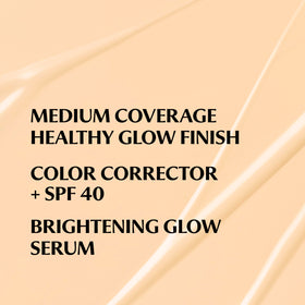 IT Cosmetics texture swipe showing creamy tint and radiant finish for natural glow