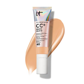 IT Cosmetics front packaging showing tube and label with product benefit