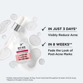 IT Cosmetics close-up label showing active ingredients for clarity
