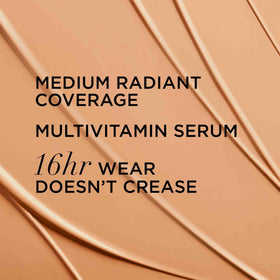 IT Cosmetics medium tan warm swatch on arm showing blendable medium coverage benefit