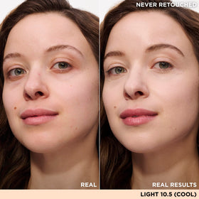 IT Cosmetics creamy concealer texture close-up highlighting blendable finish