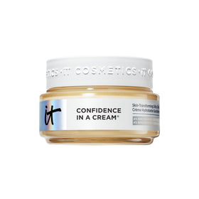IT Cosmetics jar front view showing product and branding for clear identification and trust