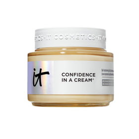 IT Cosmetics jar front view showing full jumbo packaging and hydration benefit