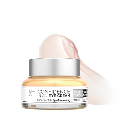 IT Cosmetics front packaging showing jar and label for confident purchase