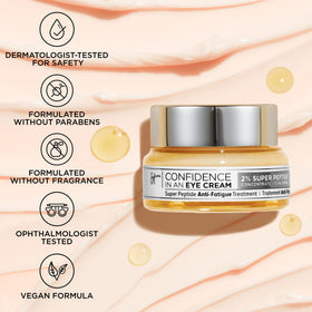 IT Cosmetics peptide ingredient display emphasizing targeted peptide benefits