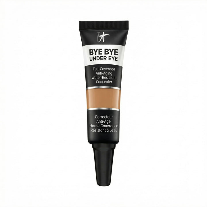 IT Cosmetics travel tube front view showing compact concealer and portable benefit