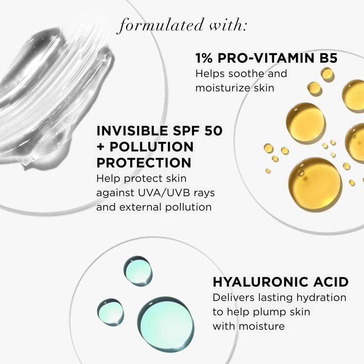 IT Cosmetics bottle beside hand illustrating 2.7 fl oz scale and portability