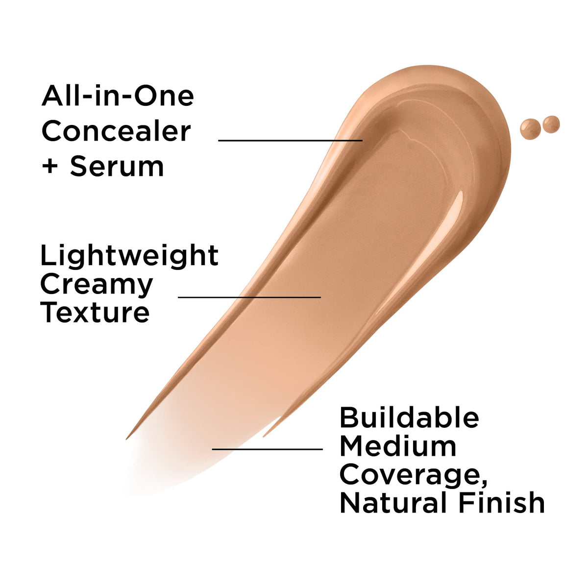 IT Cosmetics built-in kabuki brush blending for seamless finish benefit