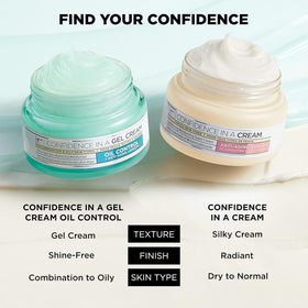 IT Cosmetics matte finish skin detail showing oil-control and refined pores