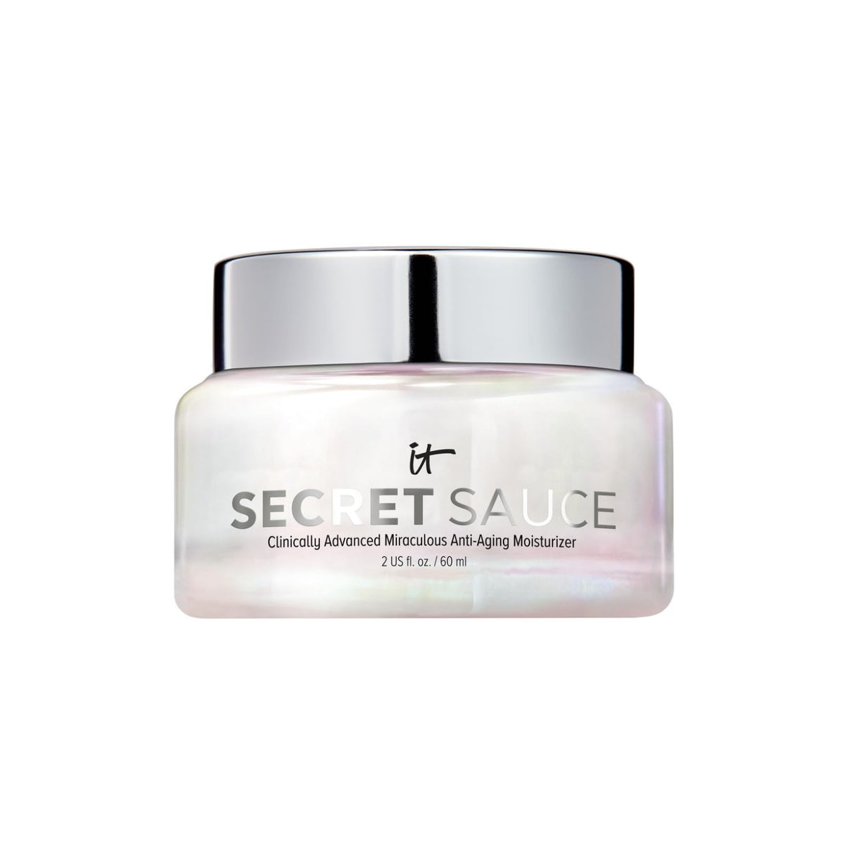 IT Cosmetics front jar view showing clean packaging and hydrating benefits