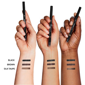 IT Cosmetics eyeliner held in hand showing compact size and easy-to-twist mechanism