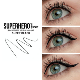 IT Cosmetics eyeliner brush-hair tip close-up demonstrating precise control and smooth glide