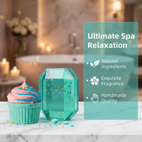 ITABLETAS handmade diamond soap texture and luxury cleansing feel