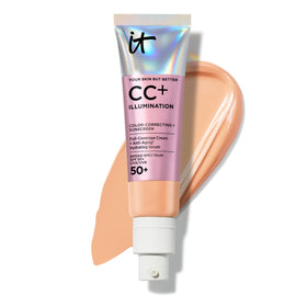 IT Cosmetics bottle front view showing product and radiance benefit