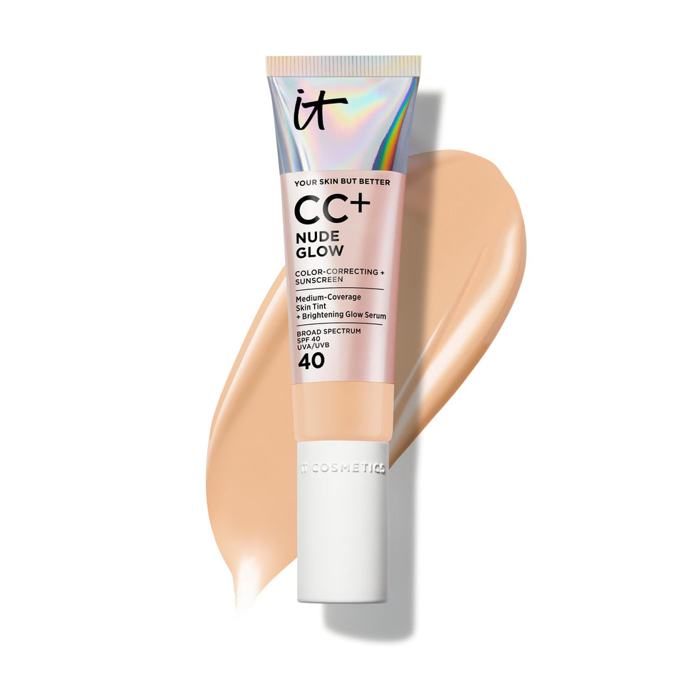 IT Cosmetics front packaging showing product tube and SPF benefit