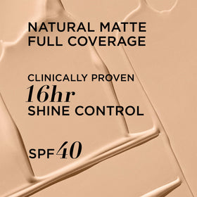 IT Cosmetics CC+ cream texture swatch highlighting matte finish and blendability