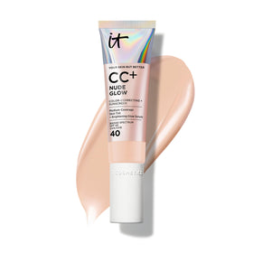IT Cosmetics front packaging showing bottle and label for easy recognition and purchase