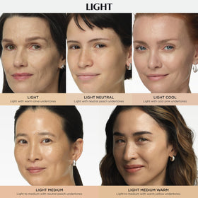 IT Cosmetics product applied on skin close-up demonstrating natural medium coverage