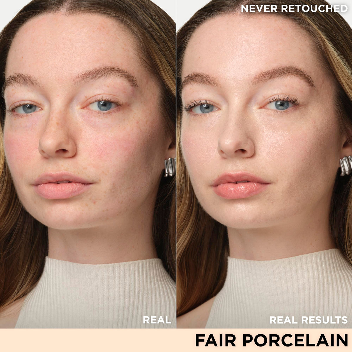 IT Cosmetics pump dispensing the lightweight Nude Glow texture for easy application