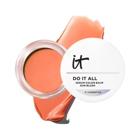 IT Cosmetics Sun Blossom front packaging showing compact color and branding benefit hydration