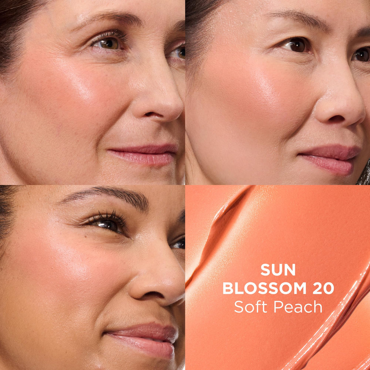 IT Cosmetics Sun Blossom open tube close-up of creamy texture demonstrating blendability