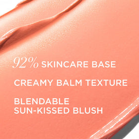 IT Cosmetics Sunlit blended with brush showing precise application and natural lift