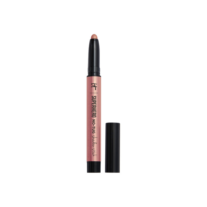 IT Cosmetics front packaging showing Glimmering Rose stick and branding benefits