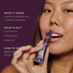 ITK under-eye stick being applied to reduce puffiness and cool skin