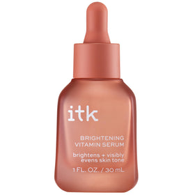 ITK bottle front view showing clean design and product benefit of brightness