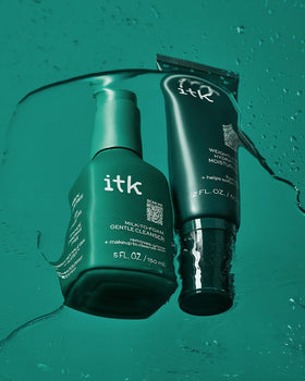 ITK label close-up highlighting key ingredients for barrier support